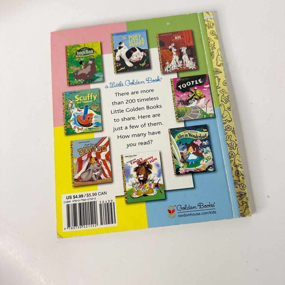 Vintage 1953 Walt Disney's Pinocchio A Little Golden Book - Picture 8 of 8